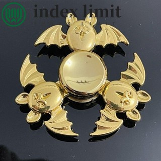 Index GIỚI HẠN Ngón Tay Spinner, Cool Brass Color Fidget Spinner, Văn Phòng Để Bàn Đồ Chơi Kim Loại Ngộ nghĩnh Hợp Kim Kẽm Tay Quay Người Lớn Quà Tặng