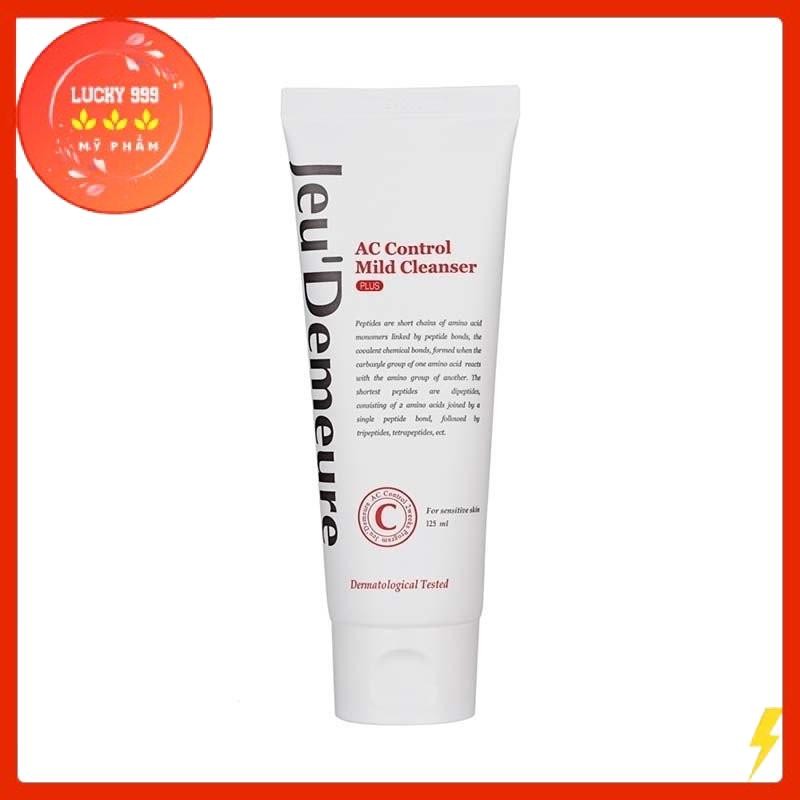 Sữa rửa mặt thải độc da, giảm mụn, ngừa thâm Jeu'Demeure AC Control - Mild Cleanser Plus (150ml)