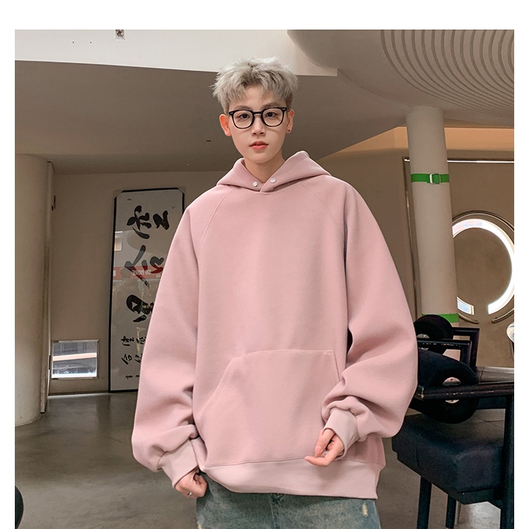 Áo hoodie Dáng Rộng Phong Cách retro Đường Phố Mỹ Thời Trang Xuân Thu Mới Cho Nam