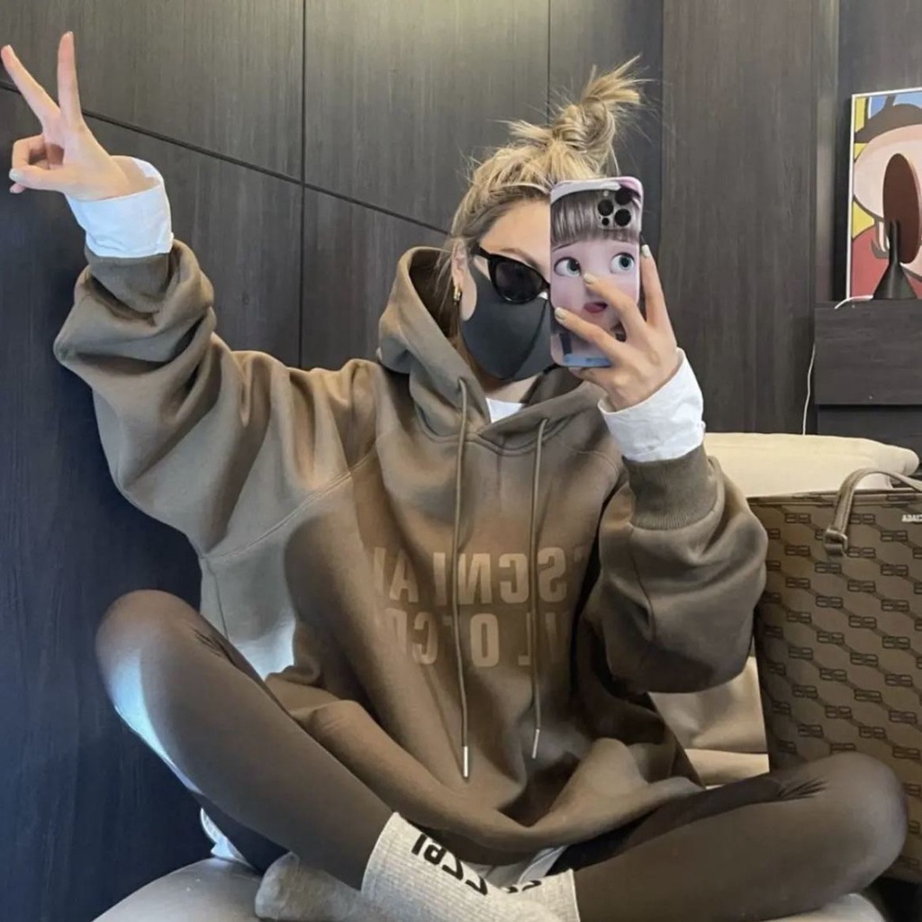 Áo Hoodie 400g Bằng cotton Nguyên Chất Cao Cấp Thời Trang 2022 Mới233936