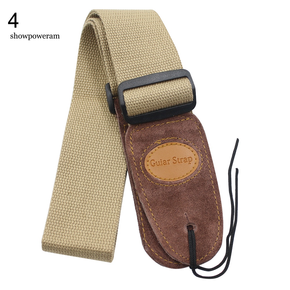 Spm Dây Đeo Đàn guitar Điện / guitar bass Bằng cotton Có Thể Điều Chỉnh