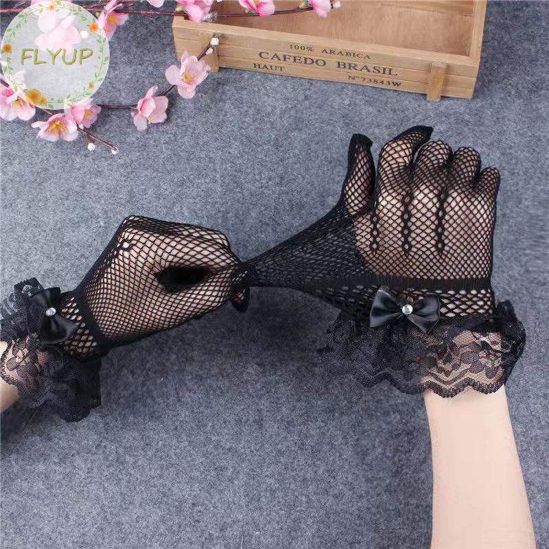 Flyup Găng Tay Ren Siêu Mỏng Thoáng Khí Cho Cô Dâu