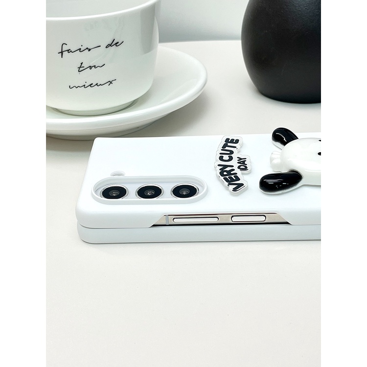 Thời Trang Ốp Điện Thoại Mặt Nhám Họa Tiết Hoạt Hình Dễ Thương Cho samsung galaxy z fold 5 4 3 2 z Fold5 fold4 5g