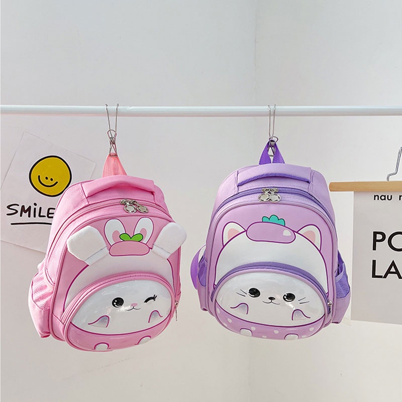 Dễ Thương Cho Trẻ Mẫu Giáo Balo Nhẹ In Họa Tiết Hoạt Hình One Piece