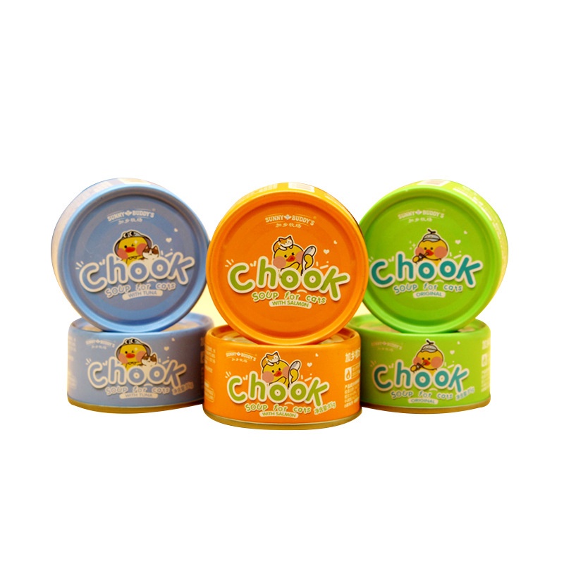 Sốt pate hầm gà dinh dưỡng cho mèo mọi lứa tuổi CHOOK Sunny Buddy's