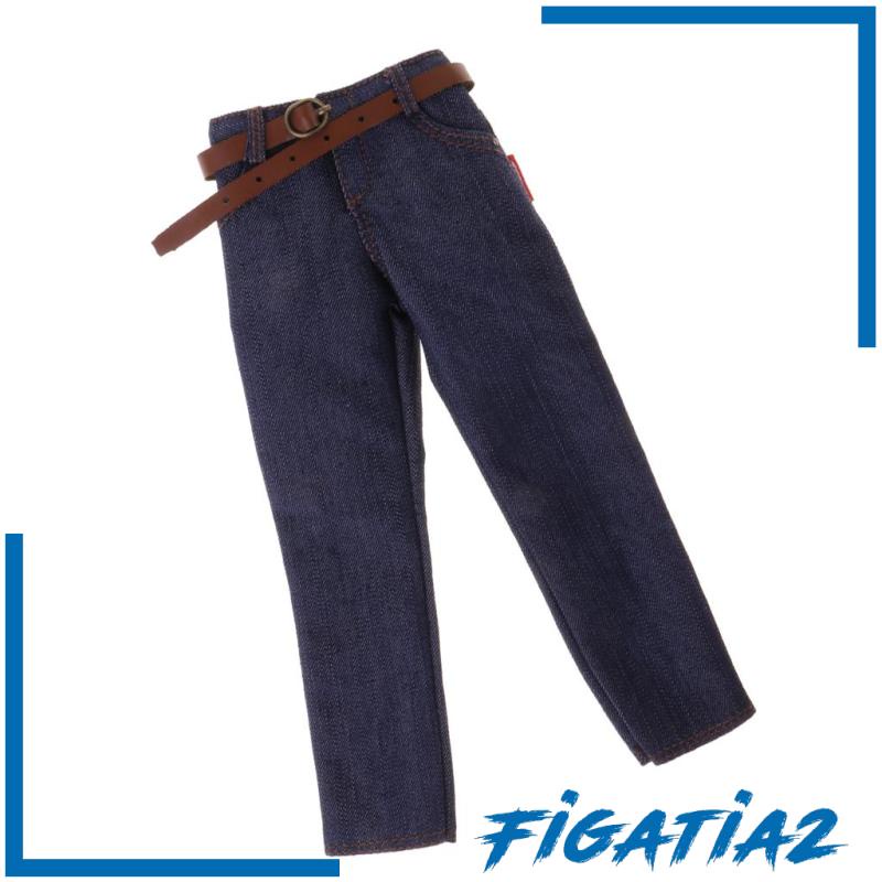 1 Mảnh Quần Jean denim Cho Mô Hình Nam 12 "Tỉ Lệ 1 / 6