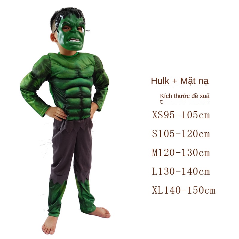 Hulk Trang Phục Hóa Trang Cơ Bắp Nhân Dịp halloween Cho Người Lớn Và Trẻ Em
