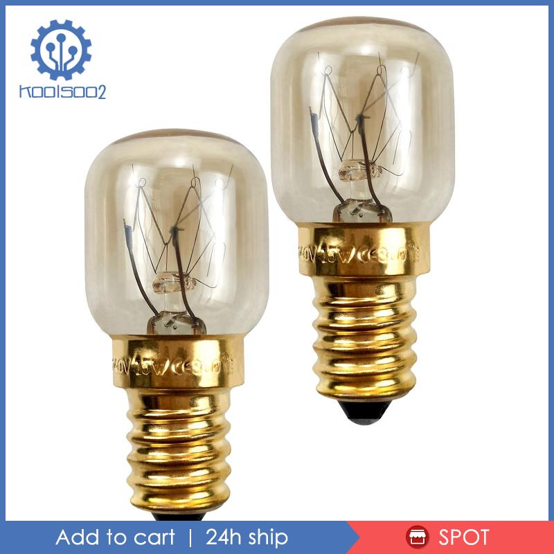 Set 2 Bóng Đèn Dây Chịu Nhiệt Siêu Bền Dùng Cho Lò Vi Sóng / Tủ Lạnh