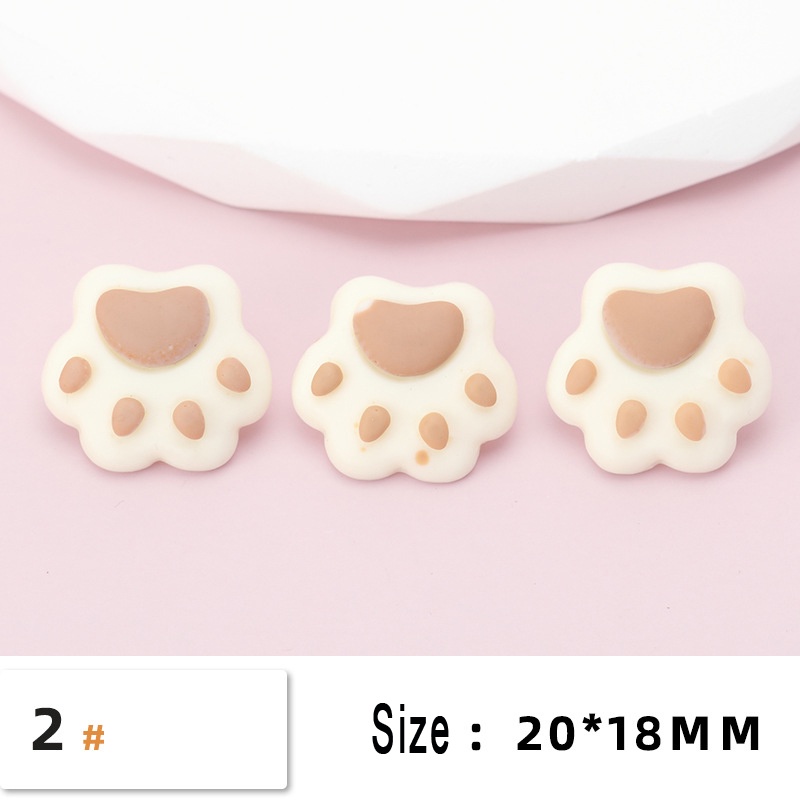 Set 5 Nút Trang Trí Áo Khoác Họa Tiết Hoạt Hình Dễ Thương Cho Bé