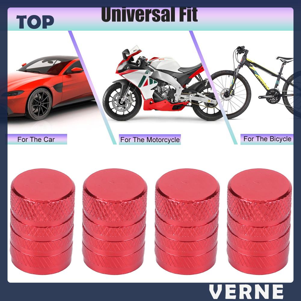 Bộ 4 Nắp Van Bánh Xe Hơi / Xe Tải Bằng Hợp Kim Nhôm