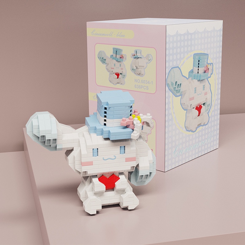 Đồ Chơi Lắp Ráp Bong Bóng Khí Nóng Hình Chú Chó / Mặt Trăng / Kỳ Lân Xinh Xắn