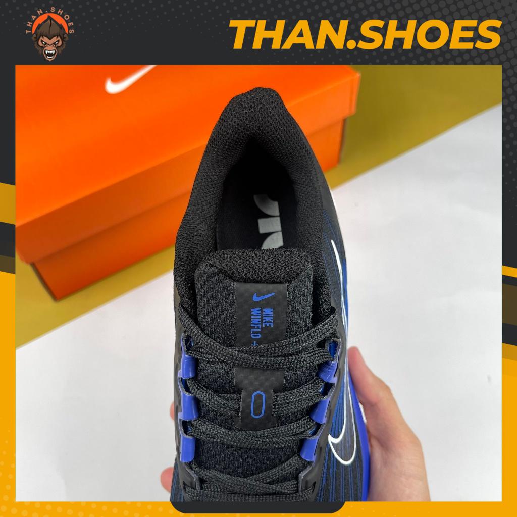Giày Thể Thao Zoom Winflo 9 Black Old Royal, Zoom Winflo Xanh Biển Đen - Than.Shoes