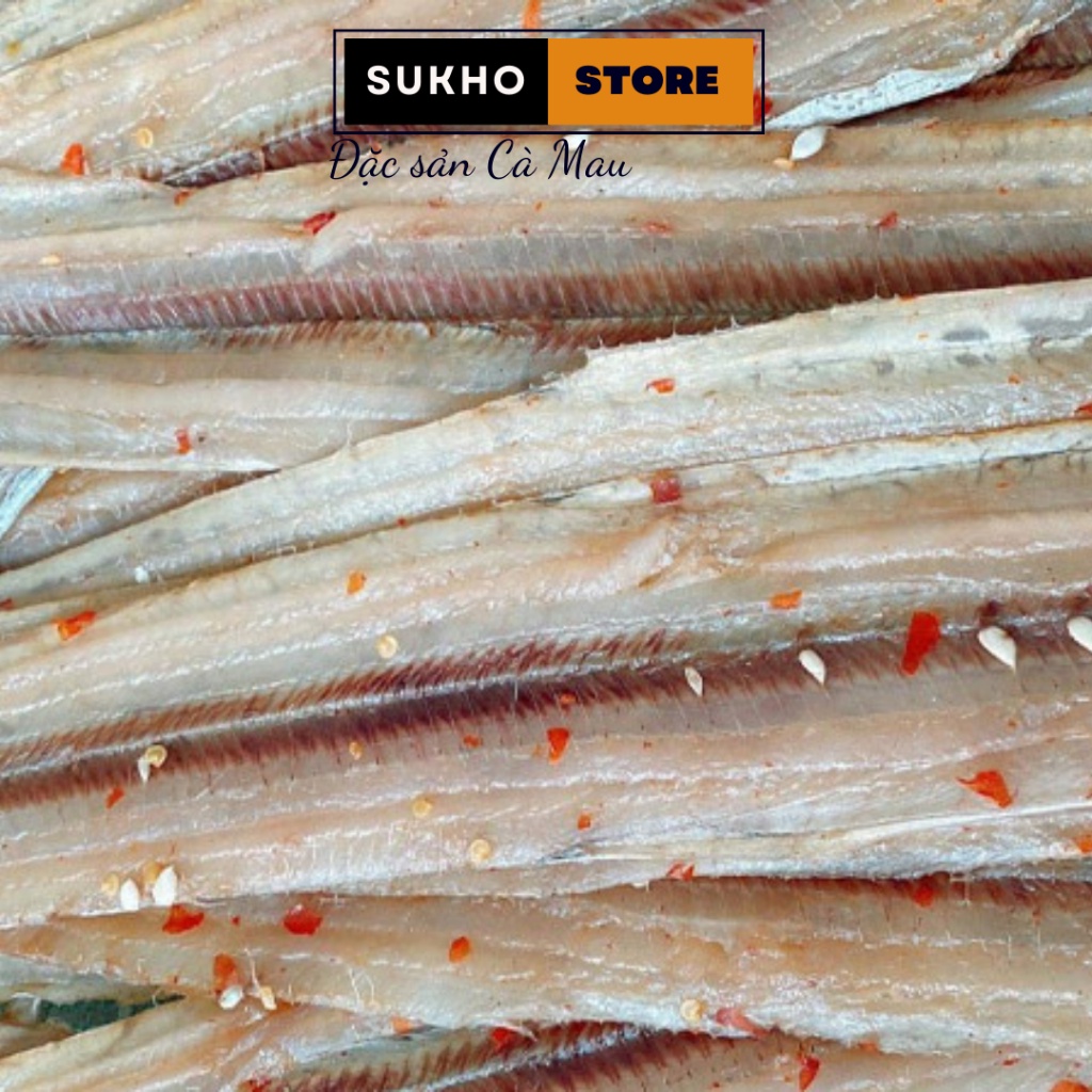 Khô cá hố, con to hút chân không phơi tự nhiên không tẩm gia vị vừa ăn 500g - Sukho Store