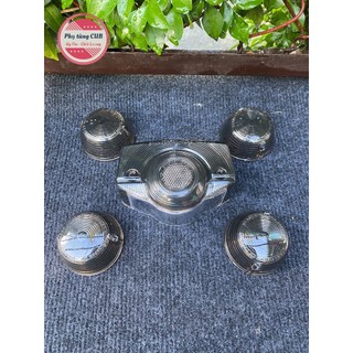 Bộ chụp xi nhan và đèn hậu màu khói xe cub 78/70, cd