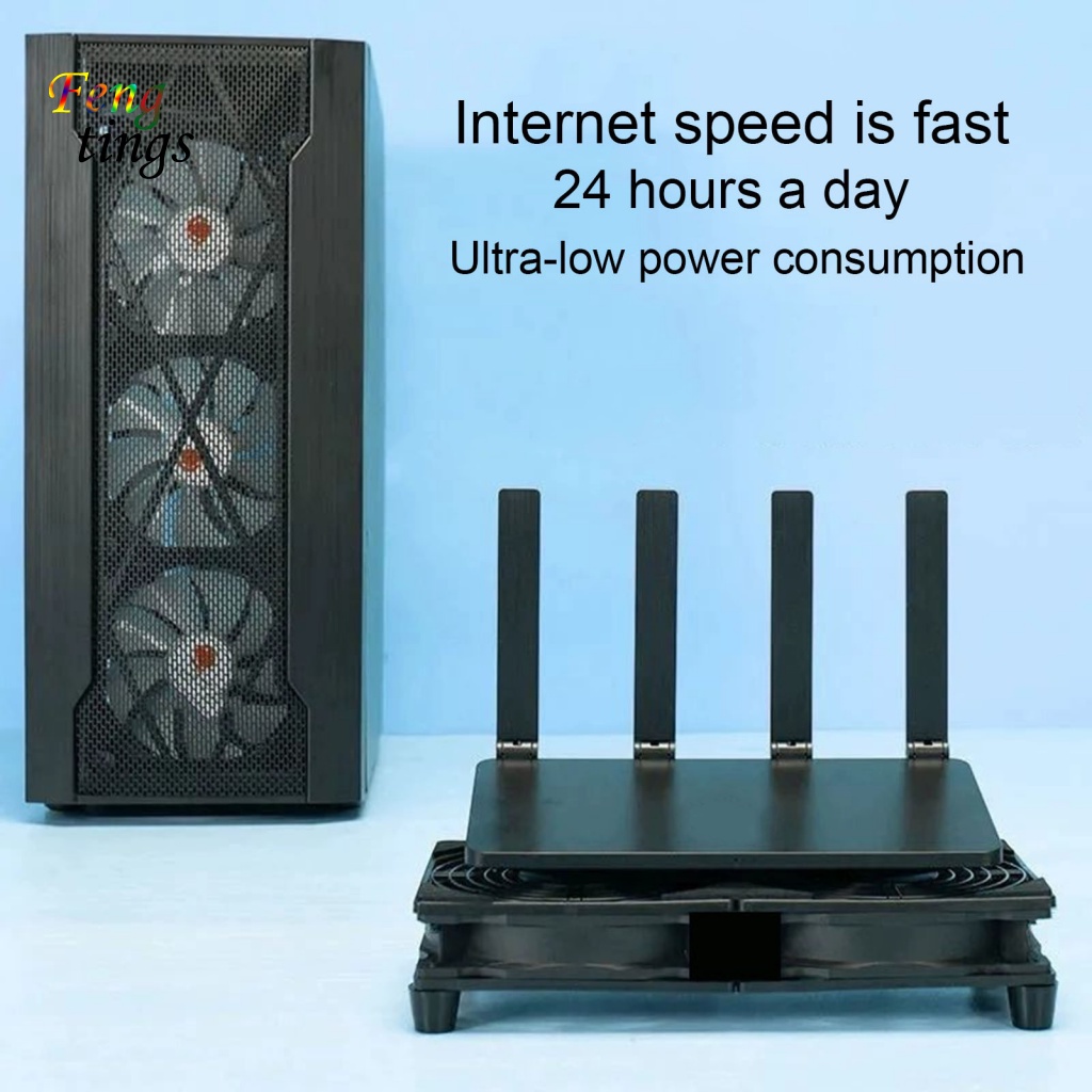 Quạt mini usb 5v Làm Mát Không Tiếng Ồn Tốc Độ Cao Cho Máy Tính tv boxes and routers 1800rpm