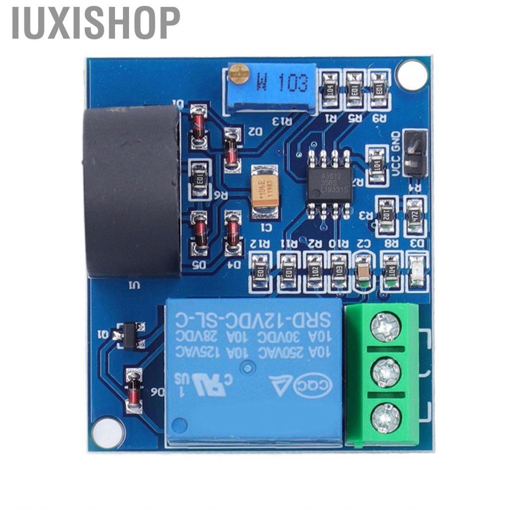 Iuxishop 1 x AC Current Detection  Module 12V Relay Protection Board