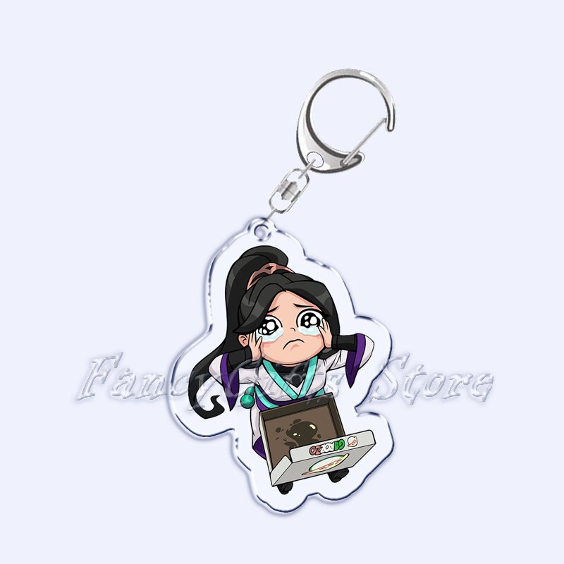 Móc khoá Cute Game Valorant Acrylic Keychain Ett Sova Cypher Man Key Chain Phụ Kiện Trang Trí Túi xách Balo