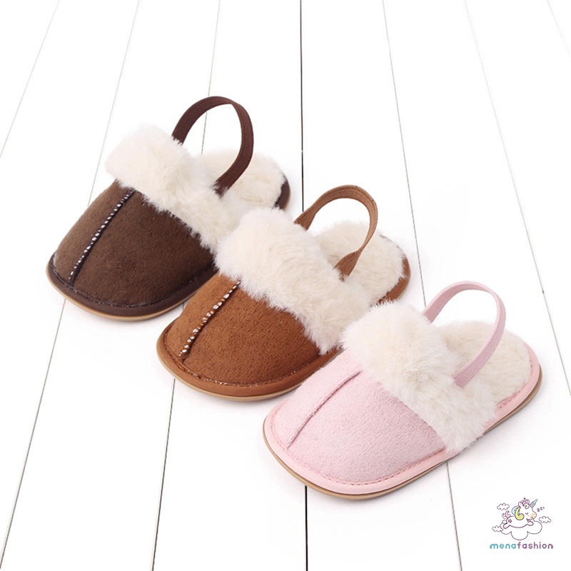 Giày cotton Giữ Ấm Mùa Đông Cho Bé 0-1 Tuổi
