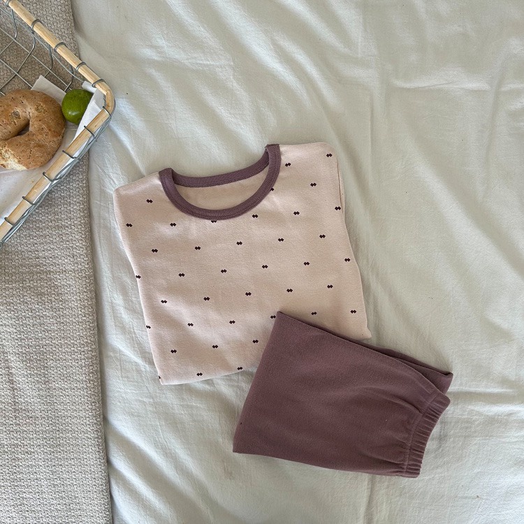 Bộ Quần Áo Ngủ Dài Tay Thu Đông Ambbkids Kích Thước  Mới Nhất Cho Bé Trai Bé Gái