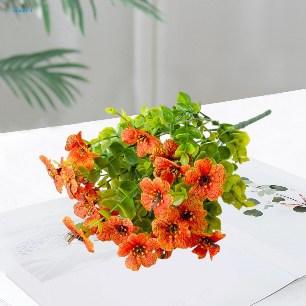 Bó Hoa Nhân Tạo Chống Tia uv Chống Tia uv Và Hoa Thật Dễ Bảo Dưỡng Và Lâu Trôi Mô Phỏng Hoàn Hảo Cho Người Mua Sắm Phía Nam