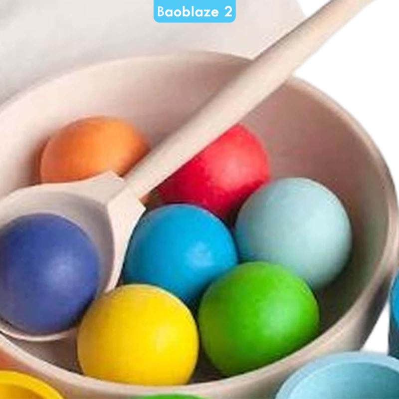 Đồ Chơi Giáo Dục Phân Loại Và Đếm Màu Sắc Cầu Vồng