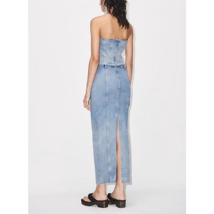 Zara Bộ Áo Nịt Ngực + Chân Váy Thời Trang Mùa Thu Dành Cho Nữ6870271  6840272