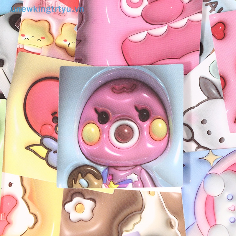 Unewtyu Set 100 Sticker 3d Hình kuromi my melody Dễ Thương vn