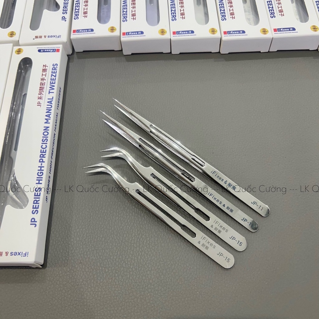 Nhíp iFixes JP-11, JP-15 hàng xịn, thép không rỉ, không từ tính