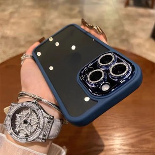 Sang Trọng Ốp Điện Thoại Kim Loại Mạ Viền Bảo Vệ camera Chống Sốc Cho iphone 15 14 12 13 11 pro max 14 15 plus