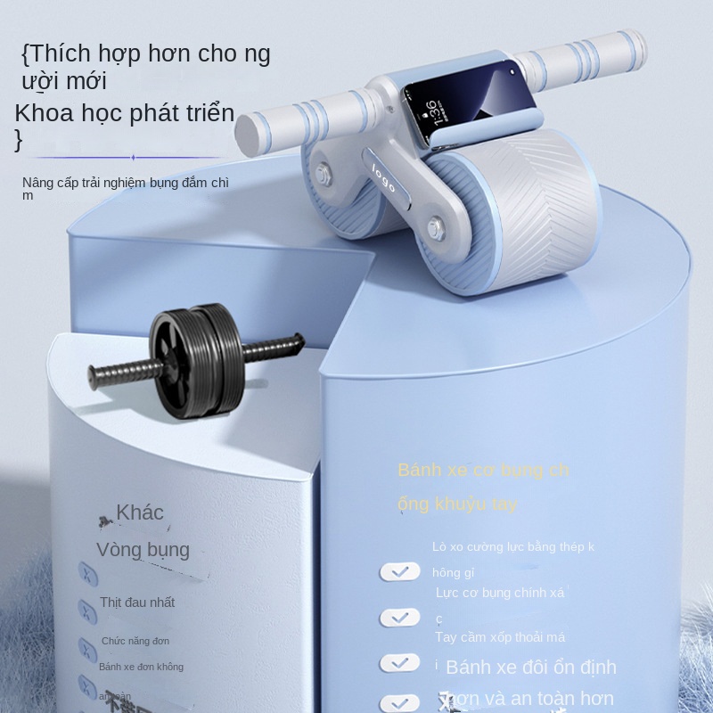 Bánh Xe Tập Cơ Bụng Nữ