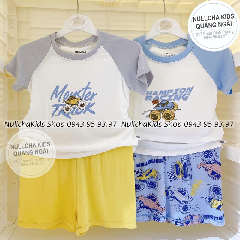 Bộ dài tay chất mềm Chaang cho bé trai gái