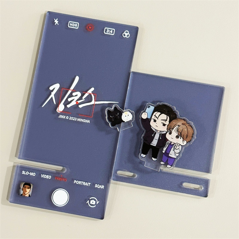 Giá Đỡ Điện Thoại Để Bàn Bằng acrylic Hình Bánh doujin valley