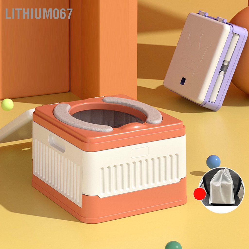 Bô vệ sinh gấp gọn di động thoải mái cho bé đi du lịch