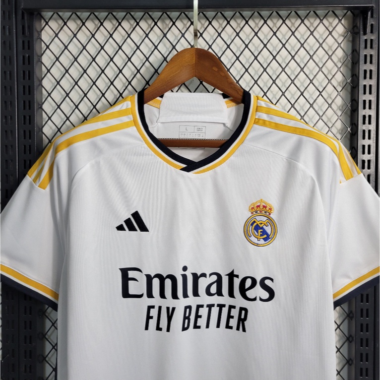 2324 Người Hâm Mộ Tại Nhà real madrid Áo Sơ Mi Chất Lượng Cao aaa +