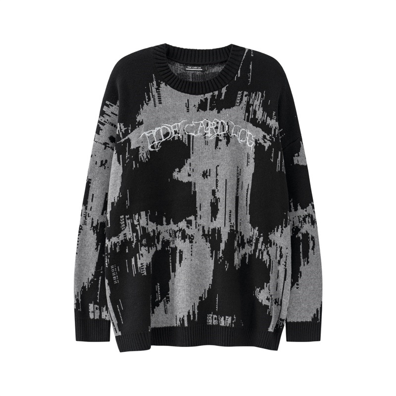 Áo sweater Dáng Rộng Phong Cách Thời Trang Đường Phố Mỹ Mùa Thu Mới 2023