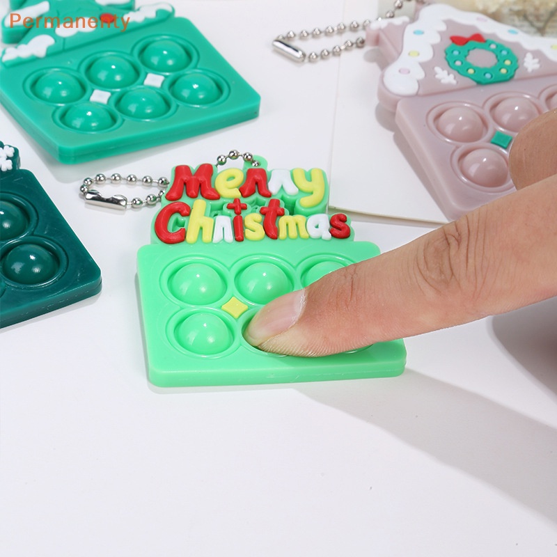 Móc Khóa Hình Ông Già Noel mini Đơn Giản Sáng Tạo Làm Quà Tặng Giáng Sinh