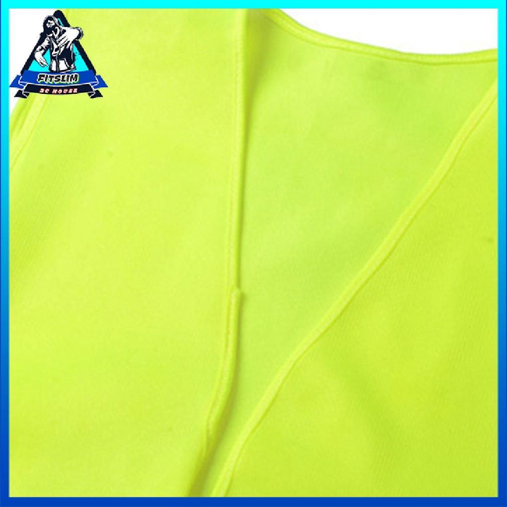 Reflective Vest High Visibility Fluorescent Green Outdoor Safety Clothing