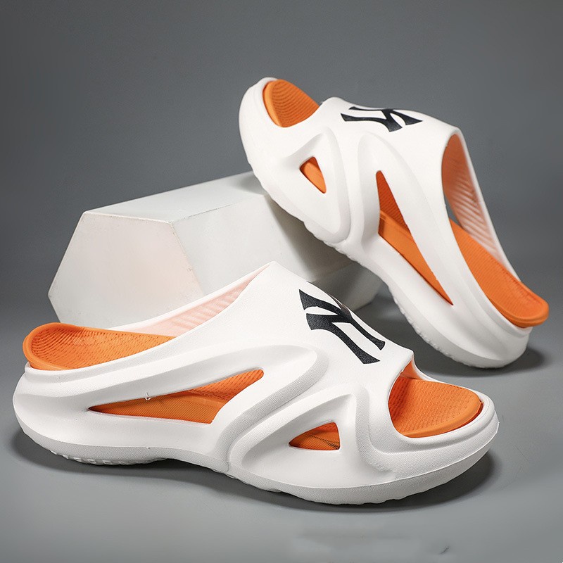 Ayuer Dép Quai Ngang Đế Dày Chống Trượt Thời Trang Cho Nam Nữ