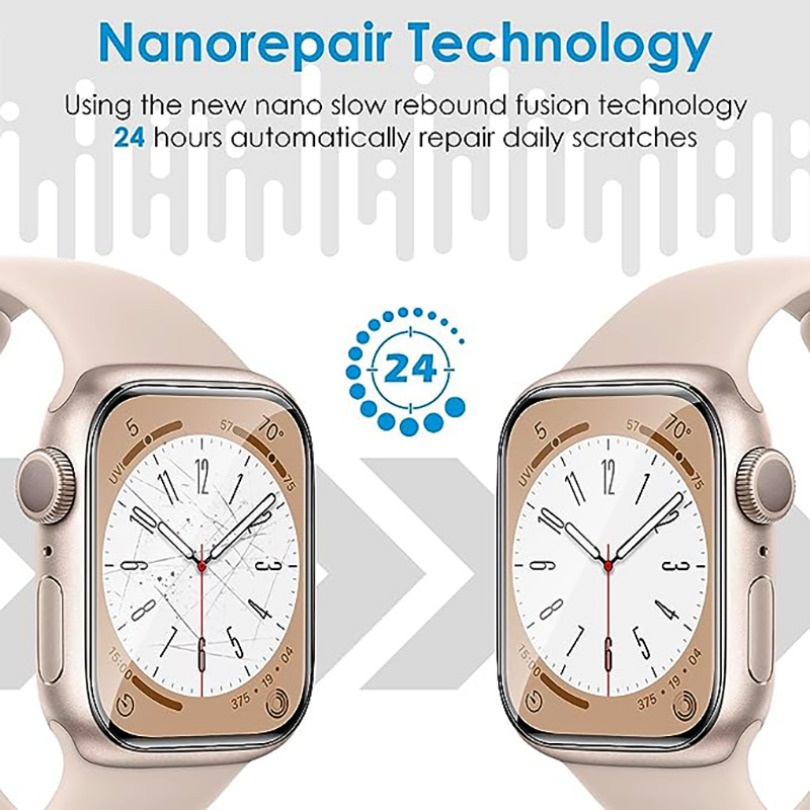 Mềm Miếng Dán Bảo Vệ Màn Hình Đồng Hồ apple watch series 9 8 7 6 se 5 4 3 2 1 ultra 2 49mm 45mm 41mm 42mm 40mm 44mm 38mm