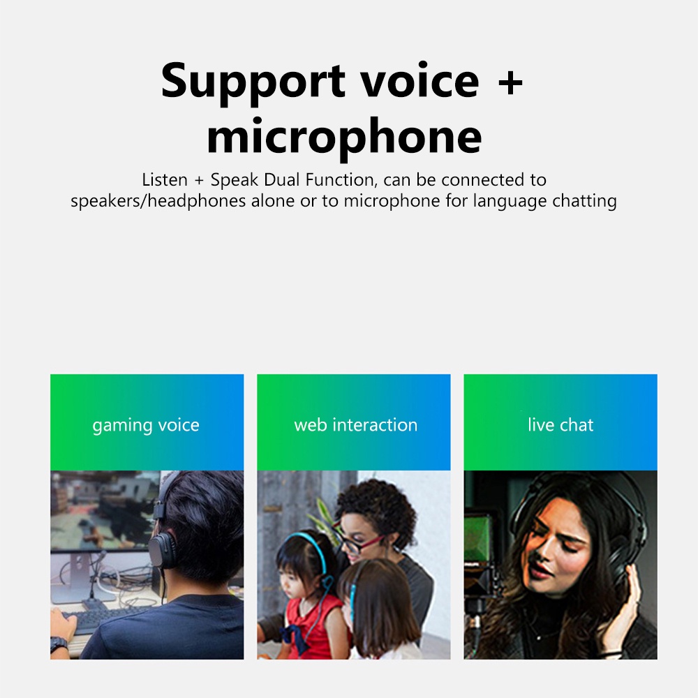 Elough Bộ Chuyển Đổi Thẻ Âm Thanh usb 3.5mm Chất Lượng Cao Cho Máy Tính laptop