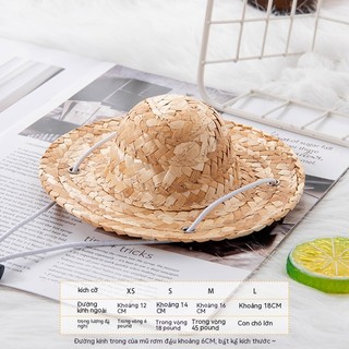 Nón Cối Dễ Thương Cho Thú Cưng
