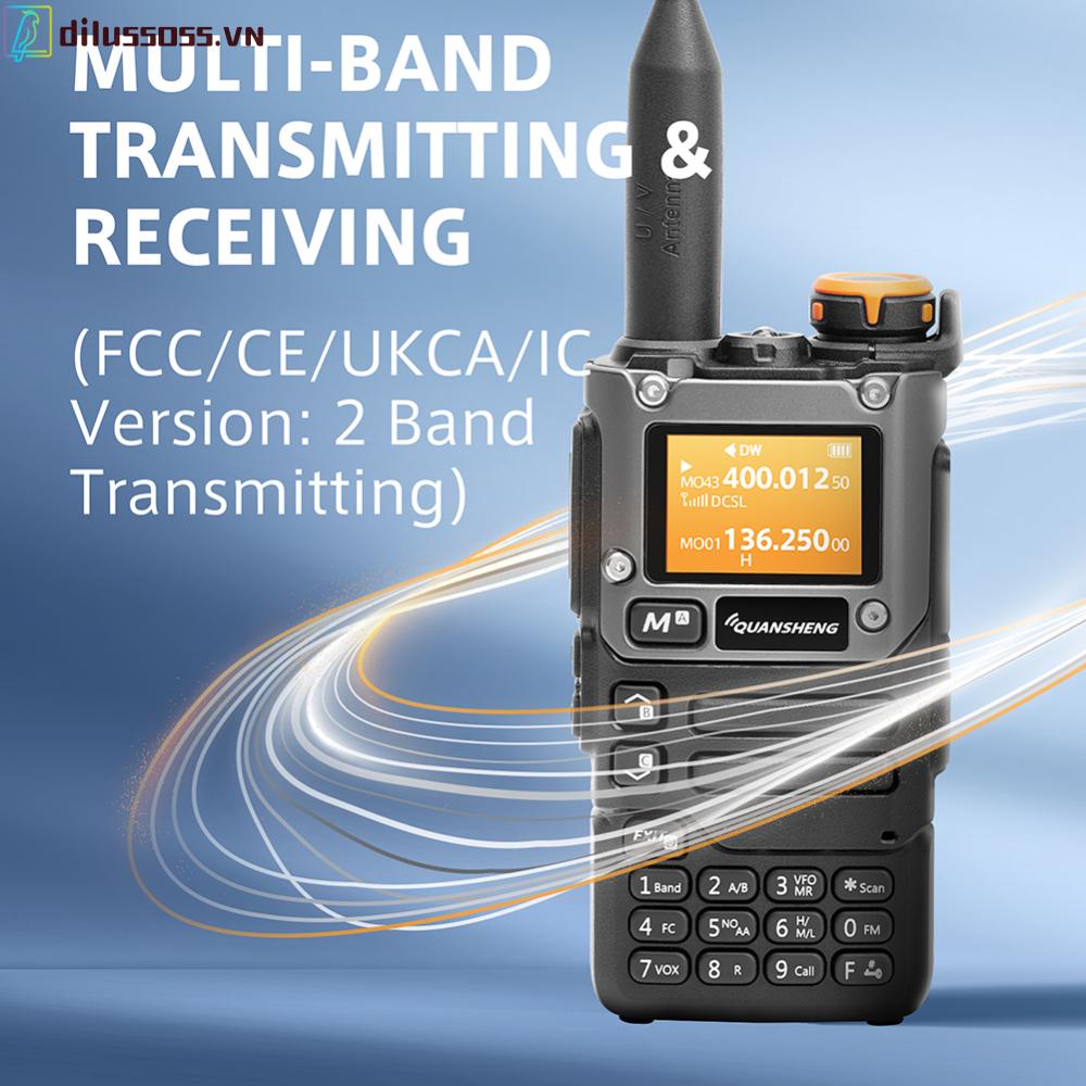 Máy Phát Thanh Cầm Tay uv-k6 144-146mhz 430-440mhz