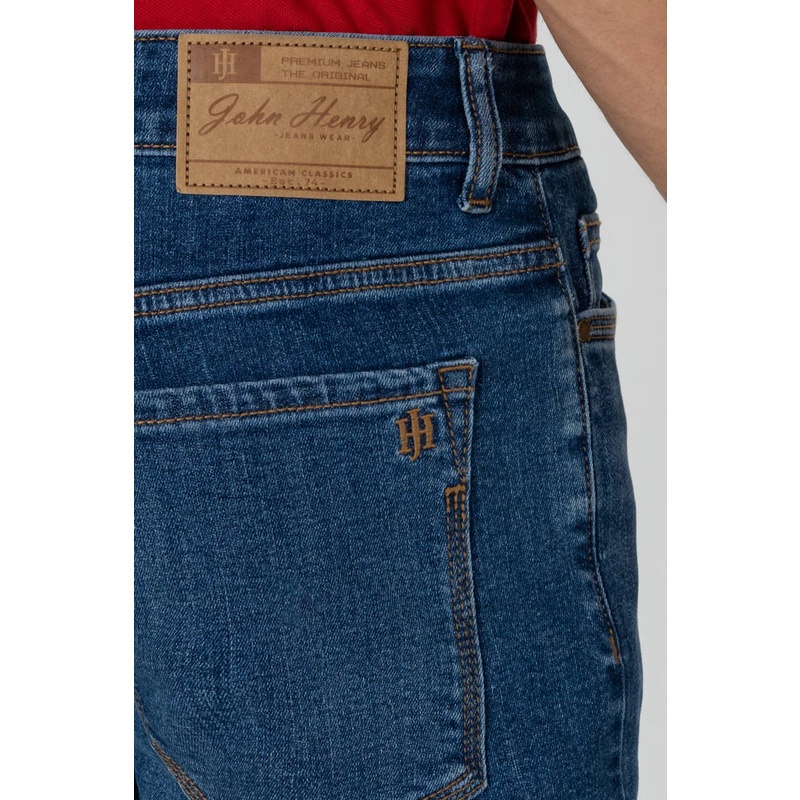 Quần Jean Nam Form Ôm Thời Trang , thời thượng, trẻ trung, chất liệu cao cấp John Henry - JN23SS16-SLUS