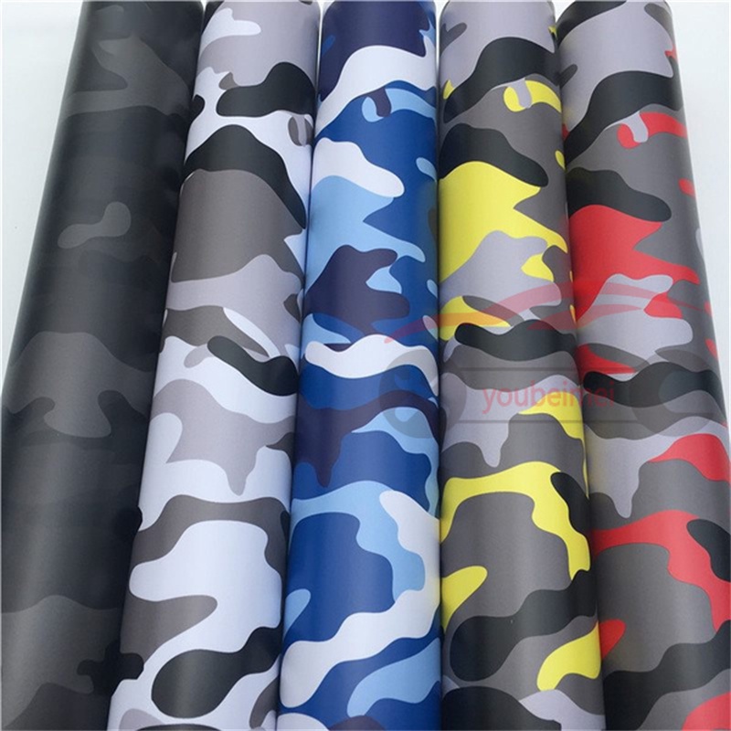 Garneck 1pc Sticker Window Decals Car Vinyl Film Snow Camo Wrap Air-Release Vehicle Camo Window Tint