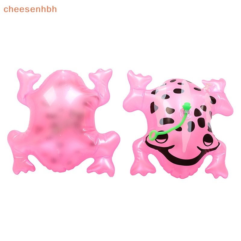 Chehbh Đồ Chơi Bơm Hơi Bằng pvc Hình Chú Ếch Dạ Quang Cho Bé vn