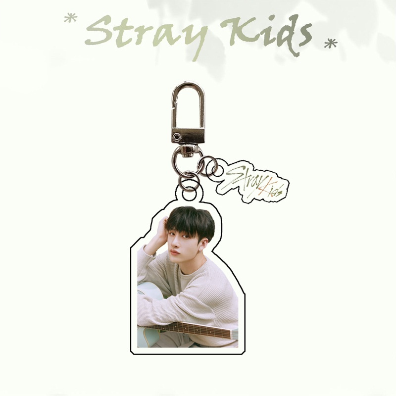 Móc Khóa acrylic Hình stray kids Mới