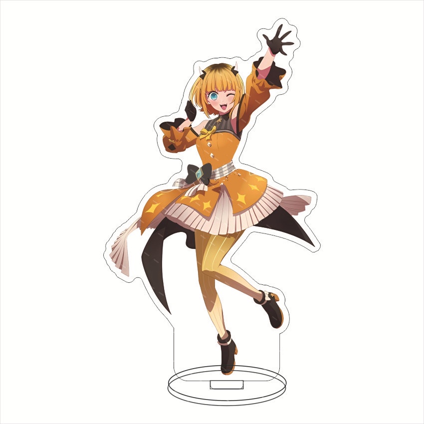 Đồ trang trí Nhân Vật Hoshino Ai Sarina Kurokawa Akane Arcylic Hoạt Hình Oshi No Ko, in 2 mặt