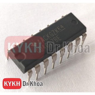(Set 2 con) IC đếm CD4017 DIP-16 (Loại tốt-chân đồng)