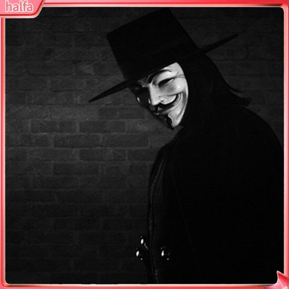 Mặt Nạ Hóa Trang anonymous hacker v Forvendetta master Dịp halloween