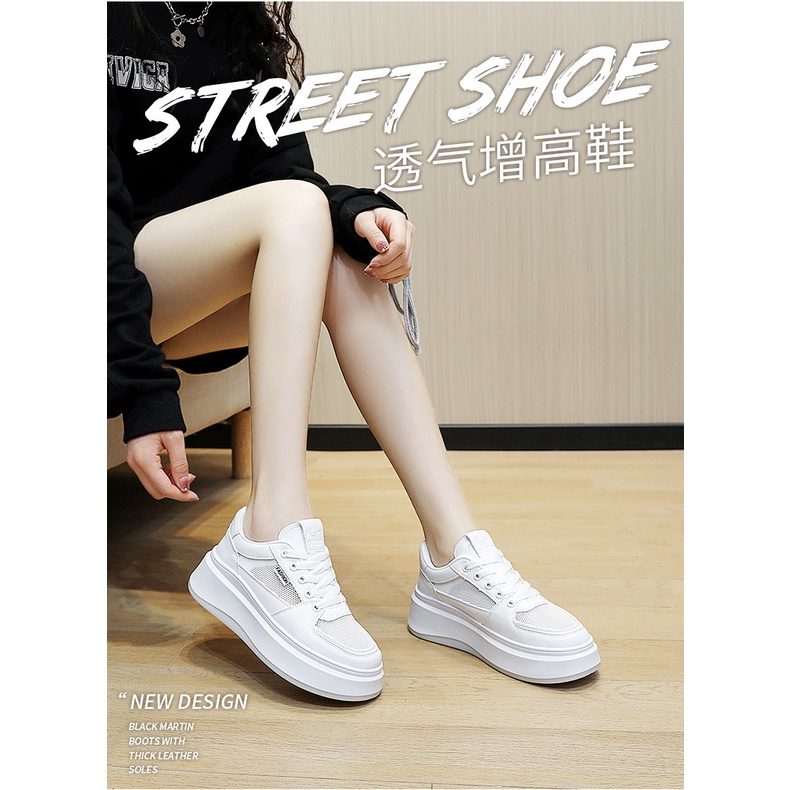 Giày Thể Thao Trắng Phong Cách Mới sh701 2023 Dễ Phối Đồ Hợp Thời Trang Xuân Hè Cho Nữ